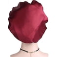 thumbnail image 1 of Gorro de satén de banda ancha a la moda, gorros de noche para mujer, gorro elástico suave, gorro para la caída del cabello, envolturas elásticas para la cabeza ( ShuxiuWang 8390612997990, 1 of 1