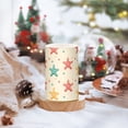 thumbnail image 5 of Colorful Starfish Flickering Flameless Candles Battery Operated with Remote Timer LED Pillar Candles Set of 2, 5 of 7