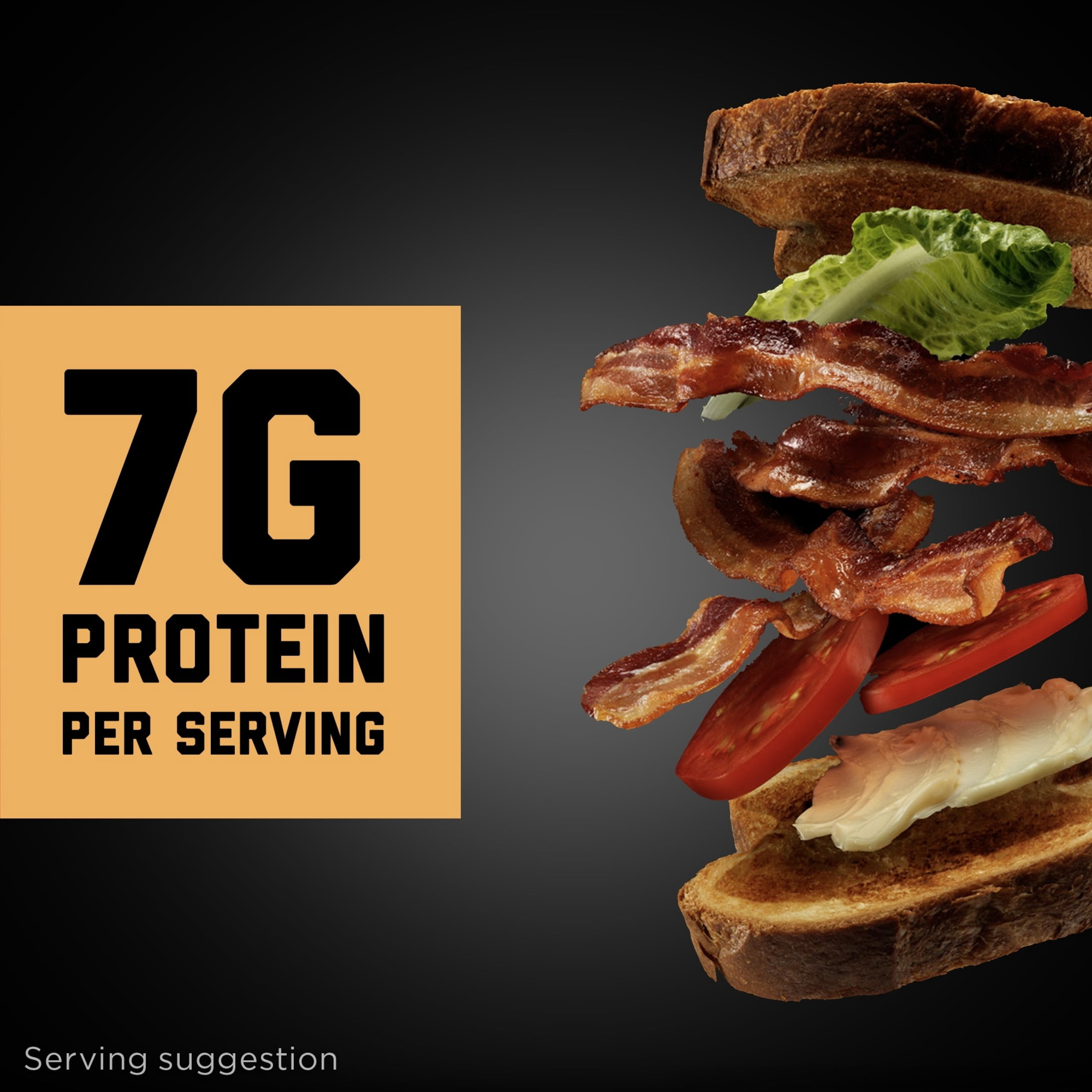 HORMEL BLACK LABEL Bacon, Center Cut, Gluten Free, Refrigerated, 12 oz Plastic Package