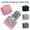 Pink, variant on Handing Toiletry Bag for Women Men,Large Travel Cosmetic Bag Makeup Bags for Ladies,Shaving Kit Dopp Kit Organizer Bags,Water-Resistant Shower Bathroom Bags(Mint Green)