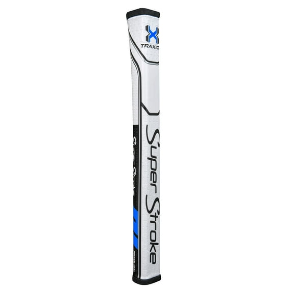 (071223) SuperStroke Traxion Pistol GT™ 1.0 Golf Putter Grip-Black/Blue/White