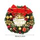 thumbnail image 3 of Corona de Navidad PVC Decoración Artificial de Vacaciones | Colgante de pared para puerta principal | Diseño floral de bayas de campanas rojas | 11.8 pulgadas de diámetro | Decoración festiva, 3 of 7