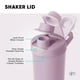 thumbnail image 3 of Botella mezcladora Simple Modern Rally Collection, 700 ml, color lavanda, 3 of 7