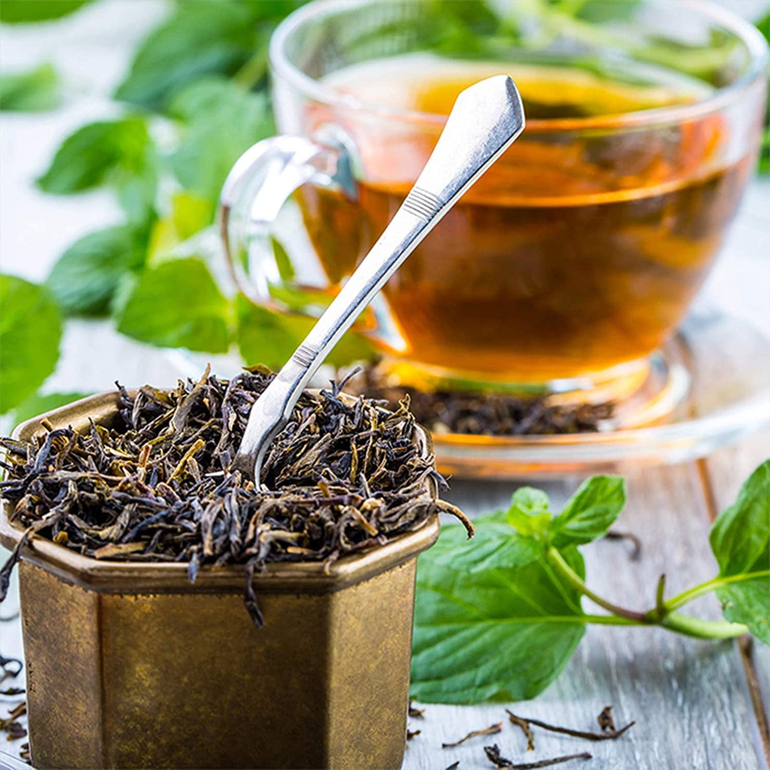 Medicinal & Herbal Tea Garden Seed Collection - Deluxe Assortment - 12 Non-GMO Herb Seed Packets: Sage, Rosemary, Chamomile, Lavender, Peppermint, & More