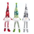 thumbnail image 2 of Christmas Gnomes Plush Lights Elf Doll Ornaments For Xmas Tree Party Decoration, 2 of 5