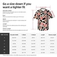 thumbnail image 3 of Strawberry Men'S 3d Print Casual Button Down Shirts, Novelty Hawaiian Short Sleeves Xl, 3 of 8