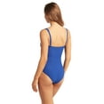 thumbnail image 3 of SEA LEVEL SWIM Spinnaker Square Neck One-Piece Royal 8, 3 of 3