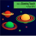 thumbnail image 6 of FolkArt Glow-in-the-Dark Acrylic Craft Paint, Matte Finish, Yellow, 2 fl oz, 6 of 13