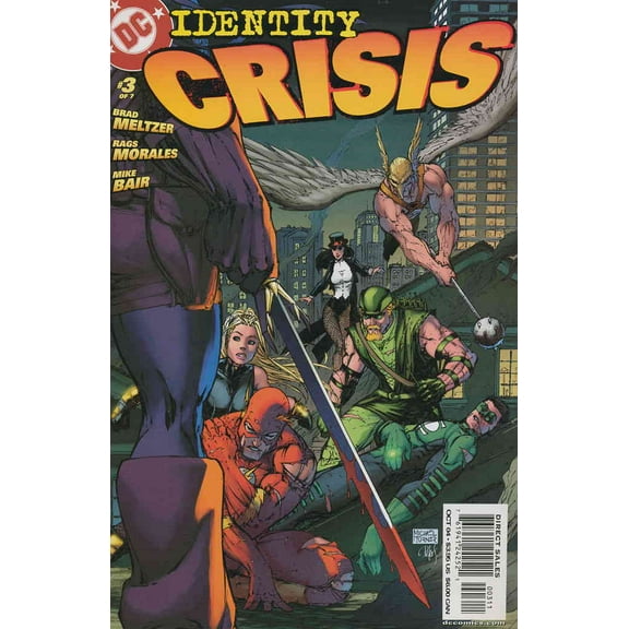 Identity Crisis #3 VF ; DC Comic Book