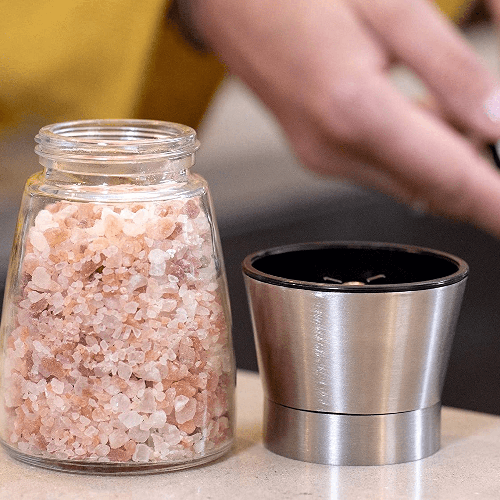 Mason jar pepper grinder best sale