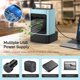 thumbnail image 5 of Mini acondicionador de aire Ventilador de aire portátil personal 600ml Humidificador ajustable recargable Enfriador de agua, Azul Yuarrent HA006352-03B, 5 of 6