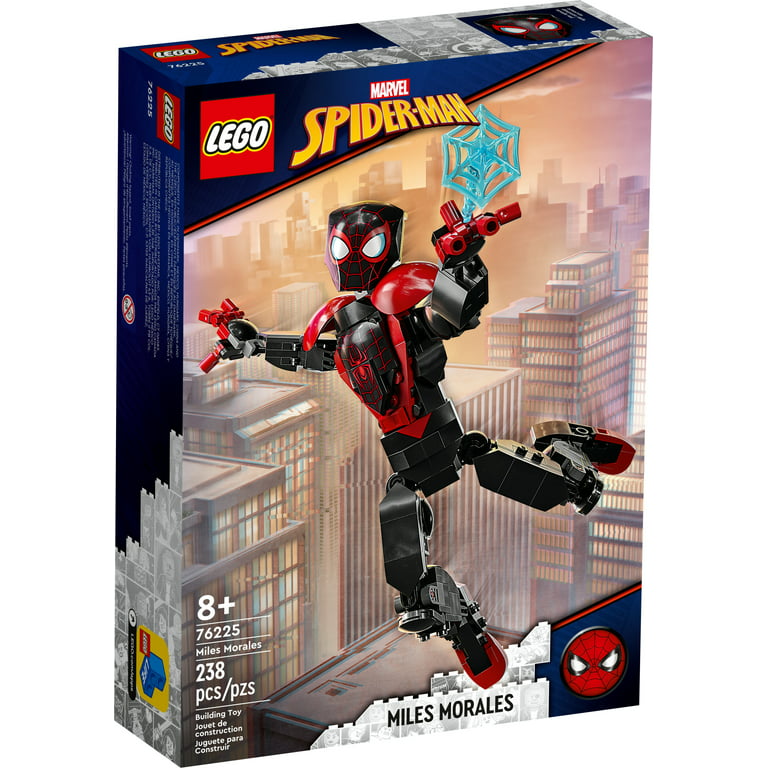  LEGO Marvel Miles Morales Figure Set, 76225 Fully Articulated  Spider-Man Action Toy, Super Hero Movie Collectible, Birthday Gift Idea for  Kids : Toys & Games