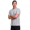 thumbnail image 3 of RBX Active Men's Breathable Jacquard Perforated Dot Quick Drying Workout T-Shirt, 3 of 3