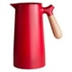 thumbnail image 1 of Insulated Vacuum Kettle Pot for Tea Water and Coffee Glass Liner Multiple Layers for Home Camping Red 1L, 1 of 5