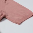 thumbnail image 6 of TTUHYWXI Women's Summer Lightweight Tops Short Sleeve Dressy Blouse (Pink, XL), 6 of 8