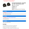 thumbnail image 2 of Front Sway Bar Bushing Kit - Compatible with 1988 - 2000 Chevy C3500 1989 1990 1991 1992 1993 1994 1995 1996 1997 1998 1999, 2 of 2