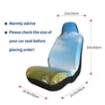 thumbnail image 3 of Uemuo Cow Grazing Nature Pattern Car Seat Covers for Front Seats Waterproof Seat Covers for Cars, Universal Auto Front Seats Protector Fits for Car-1, 3 of 6