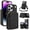 Black, variant on Crossbody Wallet Case for iPhone 14 Pro, RFID Blocking Zipper Handbag Purse Flip Cover, Kickstand Folio Case Card Slots Holder Wrist Strap Lanyard
