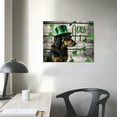 thumbnail image 4 of Nawypu Wall Art Canvas Prints,St. Patrick's Day Farm Dog Clover Artwork Stretched and Framed Walls Decor Shamrock Gold Coin Vintage Wood Grain, for Living Room/Bedroom/Kitchen/Bathroom, 4 of 6
