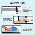thumbnail image 3 of Portable Ping Pong Sets, Retractable Table Tennis Set 3 Balls, 2 Bats Table Tennis Net for Kids Adul, 3 of 5