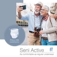 thumbnail image 3 of Ropa interior Seni Active Super Plus Large para incontinencia, paquete de 8, 3 of 9