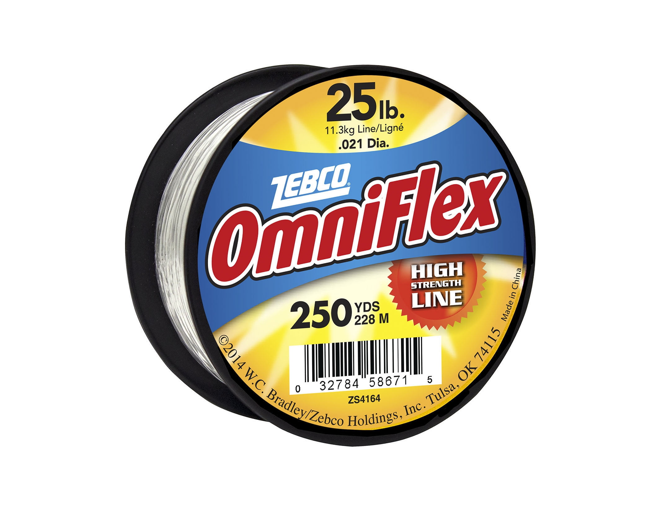 Zebco Omniflex Monofilament Fishing Line, 25Pound Tested