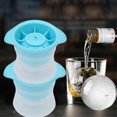 thumbnail image 3 of 2 Pack Sp Ice Molds, Ice Ball Round Stackable Slow Melting Round Ice Cube Maker For And Bourbon, 3 of 3