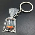 thumbnail image 4 of YUANOU 3D Nouveauté Résine Transparent Sac à Poissons Enfants Adultes Porte-Clés Hommes Femmes Réaliste(5), 4 of 6