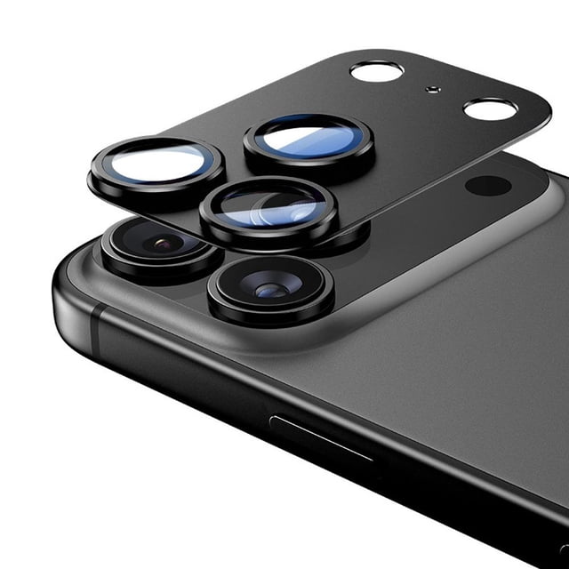 Slim Metal Aluminum Alloy Glass Lens Protector for 17 Pro Max/Pro/17