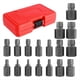 thumbnail image 1 of Juego de Extractores de Tornillos Hexagonales de 25 Piezas para una Extracción Rápida y Sencilla de Tornillos Dañados o Desgastados., 1 of 8