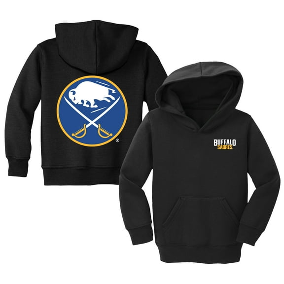 Toddler Chad & Jake Black Buffalo Sabres Pullover Hoodie