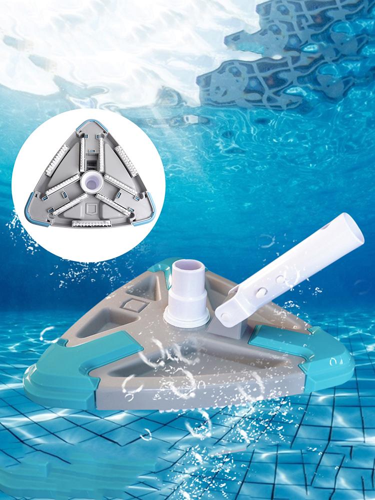 Laideyi Pool Vacuum Head Parts Weighted Triangle Shape Vacuum Head