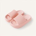 thumbnail image 5 of CAUYDY Cloud Slides for Kids Boys Girls Shower Bathroom Slippers Slip on Sandals Non-Slip Open Toe Pillow Slippers-Quick Drying Summer Beach Pool Shoes(L101-Pink,10), 5 of 9