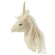 Mud Pie Baby Girl Dream in Glitter Nursery Decor Unicorn Wall Mount 12 inches (Gold)
