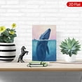 thumbnail image 3 of 1pc Whale Art Metal Wall Sign, 8x12 Inches, High-Quality Print, Rustproof & UV Protected, Perfect for Home, Beach House, Office, Nautical Decor, Marine Life Enthusiasts, Unique Gift Idea, 3 of 7