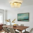 thumbnail image 6 of 20" Boho Crystal Ceiling Fan with Lights Flush Mount, Bohemian Ceiling Fans with Lights Remote Control, with 6 Speeds for Bedroom,, Living Room, 6 of 9