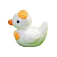 thumbnail image 1 of 12 mini patos florales de resina, figuras de pato en miniatura coloridas, lindos mini animales coleccionables para decoración de jardín de hadas, manualidades DIY, decoración de pecera, 1 of 8