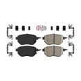 thumbnail image 1 of AmeriBRAKES Front Ceramic Disc Brake Pads NWF-PTC969 for Car Nissan Murano Altima Maxima INFINITI FX35 FX45, 1 of 8