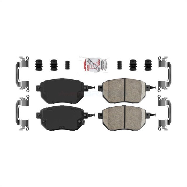 AmeriBRAKES Front Ceramic Disc Brake Pads NWF-PTC969 for Car Nissan Murano Altima Maxima INFINITI FX35 FX45