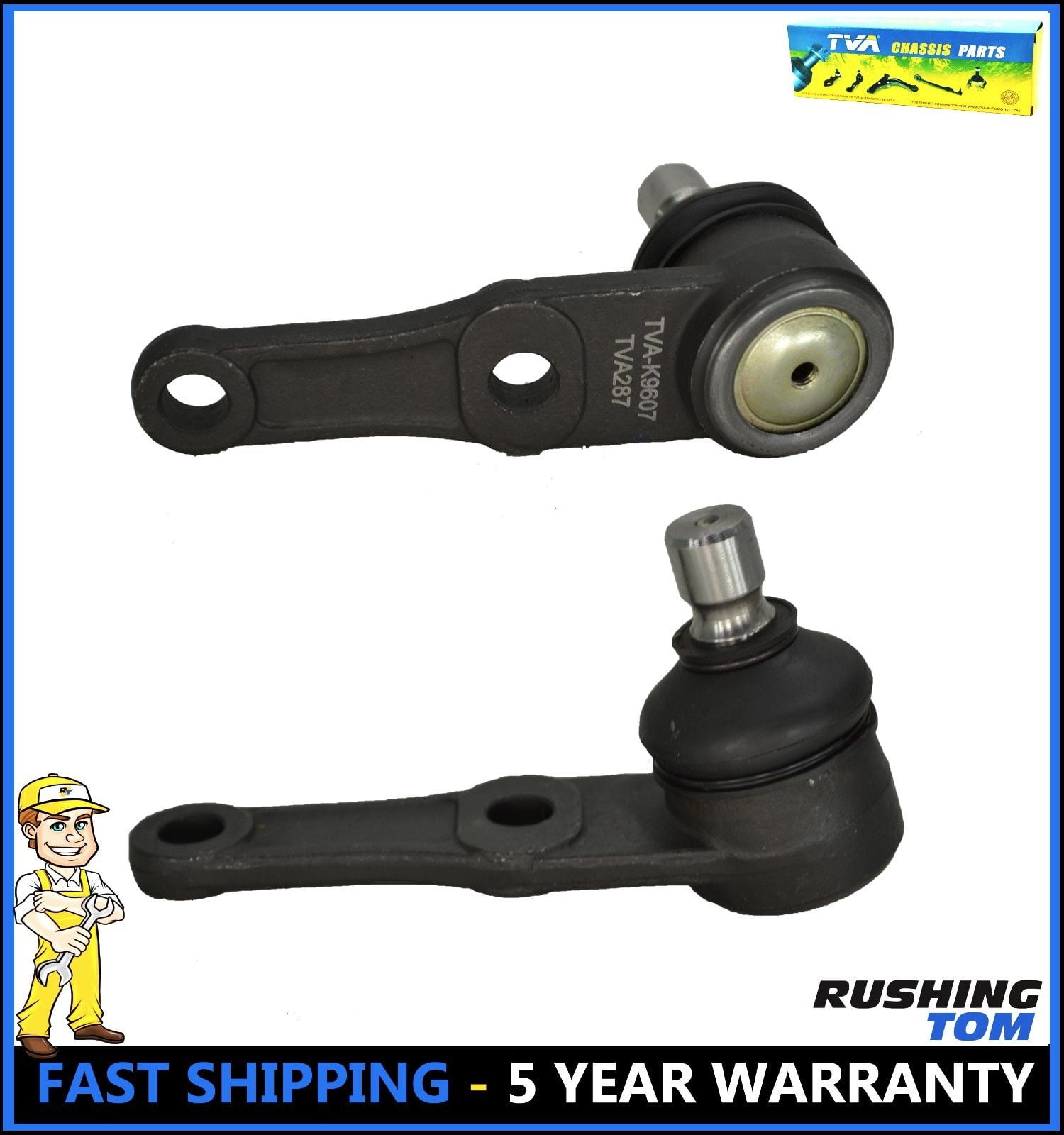 2 Front Left & Right Lower Ball Joint for Mazda 323 GLC Mercury Tracer