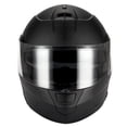thumbnail image 4 of 1Storm Motorcycle Modular Full Face Helmet Street Bike Flip up Dual Visor/Sun Shield Racing Matt Black HJA119, 4 of 4