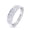 White Gold, variant on 3 Stone Men's Ring Lab Created Moissanite Wedding Band Ring In 10K Solid White Gold Jewelry Gift For Him Her (0.25 Cttw) Ring Size -10