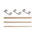 thumbnail image 4 of Large Hole Strike Plate Adjustable Strike Plate Exterior Door Lock Strike Plate, 4 of 8