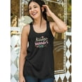 thumbnail image 2 of Mothers Day Scribble Letter Racerback Tank Women -Image by Shutterstock, Female Medium, 2 of 4