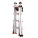 thumbnail image 4 of Estante de almacenamiento con forma de escalera Little Giant 15097, negro/naranja, 4 of 5