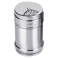 thumbnail image 3 of Farfi Stainless Steel Salt Pepper Seasoning Spice Condiment Shaker Bottle Kitchen Tool (Silver,S), 3 of 9