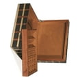 thumbnail image 2 of Plaid Inlay Piano Finish Jewelry Box Designer Jewelry by Sweet Pea, 2 of 2