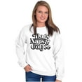 thumbnail image 4 of Dogs Naps Coffee Funny Hobby Pet Unisex Plus Fleece Graphic Sweatshirt Brisco Brands 5X, 4 of 5
