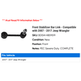 thumbnail image 2 of Front Stabilizer Bar Link - Compatible with 2007 - 2017 Jeep Wrangler 2008 2009 2010 2011 2012 2013 2014 2015 2016, 2 of 2