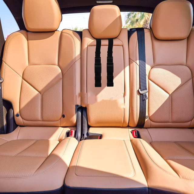 HEALEEP Organizador De Auto Con Gancho Para Y Bolsas Para Almacenamiento Negro